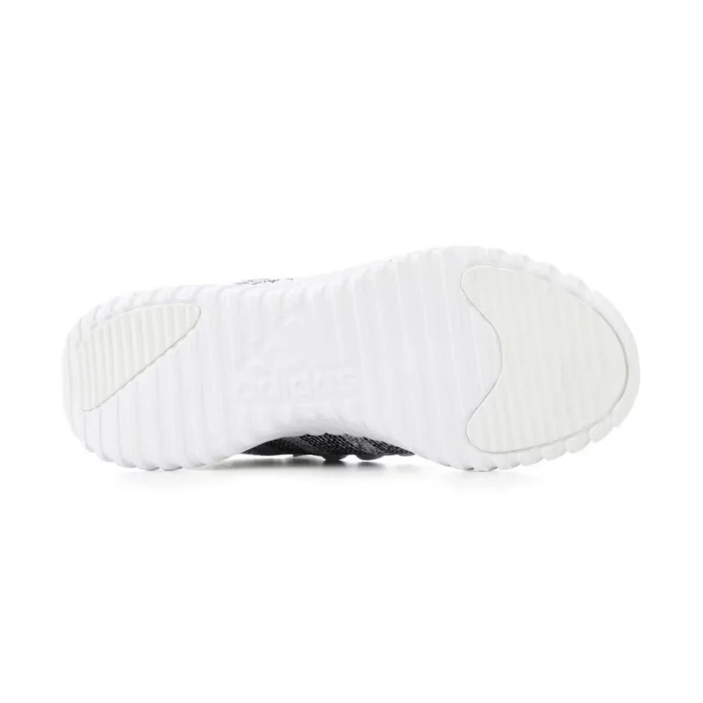 Adidas Kaptir Flow Cloud White Core Black Silver Metallic Women's Size 8